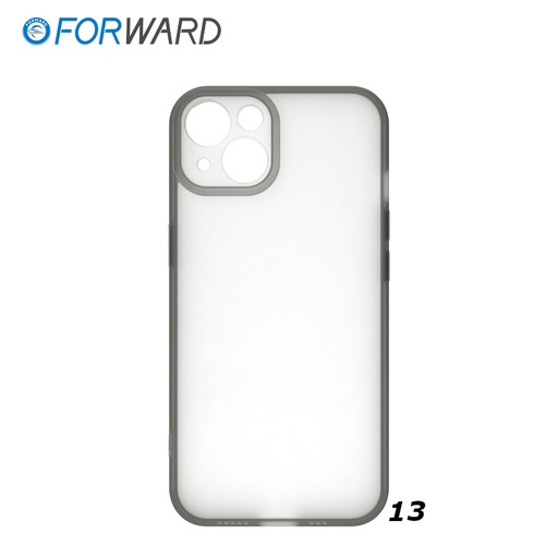 Coque de protection personnalisable pour iPhone 13 - FORWARD - Gris Sidéral