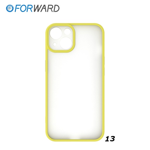 [FW-KZ3-5] Coque de protection personnalisable pour iPhone 13 - FORWARD - Jaune