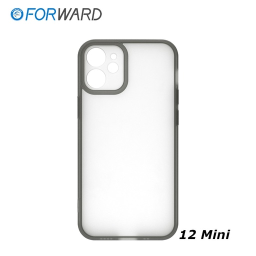 [FW-KZ8-3] Coque de protection personnalisable pour iPhone 12 Mini - FORWARD - Gris sidéral