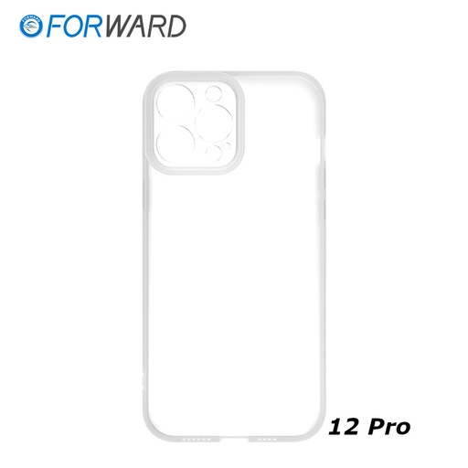 Coque de protection personnalisable pour iPhone 12 Pro - FORWARD - Blanc