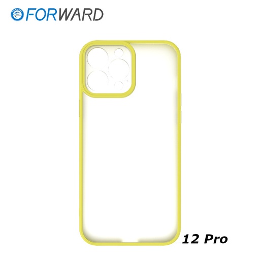 Coque de protection personnalisable pour iPhone 12 Pro - FORWARD - Jaune