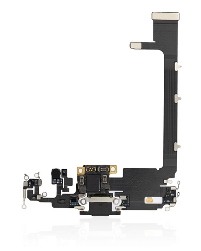 Connecteur de charge avec nappe pour iPhone 11 Pro Max - Premium - Noir