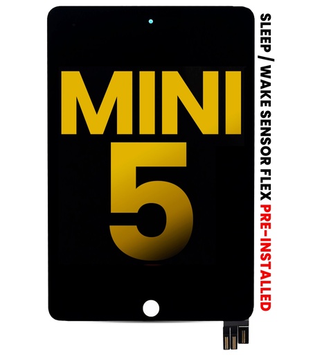 Bloc écran LCD et tactile pour iPad Mini 5 - Reconditionné - Noir