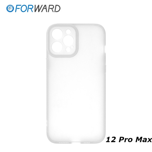 [FW-KZ5-4] Coque de protection personnalisable pour iPhone 12 Pro Max - FORWARD - Blanc