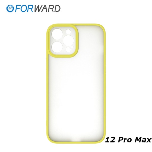 [FW-KZ5-5] Coque de protection personnalisable pour iPhone 12 Pro Max - FORWARD - Jaune