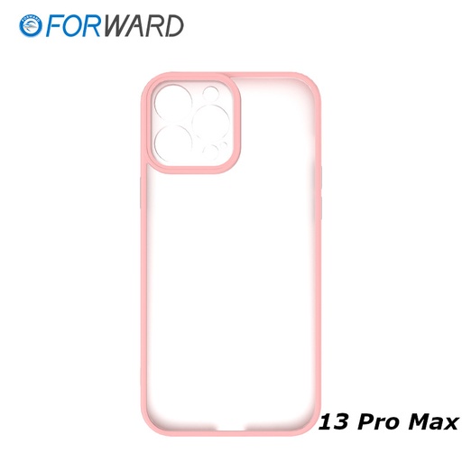 [FW-KZ1-1] Coque de protection personnalisable pour iPhone 13 Pro Max - FORWARD - Rose