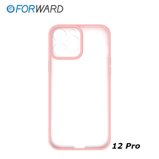 [FW-KZ6-1] Coque de protection personnalisable pour iPhone 12 Pro - FORWARD - Rose