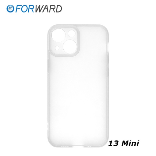 Coque de protection personnalisable pour iPhone 13 Mini - FORWARD - Blanc