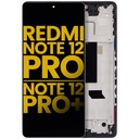 Bloc écran OLED avec châssis compatible Xiaomi Redmi Note 12 Pro - Note 12 Pro Plus - Reconditionné - Toutes couleurs