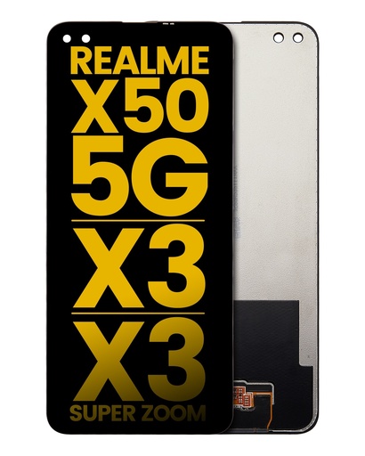 [107082118401] Bloc écran LCD sans châssis compatible Realme X50 5G - X3 - X3 Superzoom - Reconditionné - Toutes couleurs