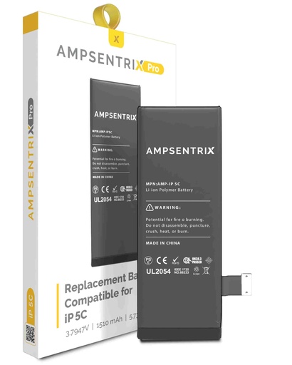 [107082000432] Batterie compatible iPhone 5C - AmpSentrix Pro