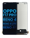 Bloc écran LCD sans châssis compatible Oppo F17 Pro - Reno 4 - Reno 4 Lite - Reno 4F - Aftermarket Incell- Toutes couleurs