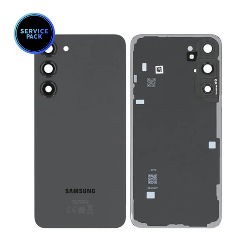 [GH82-30388E] Vitre arrière pour SAMSUNG S23 Plus 5G - S916B - SERVICE PACK - Graphite