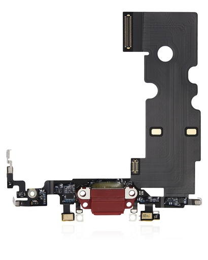 Connecteur de charge avec nappe pour iPhone SE 2022 - Premium - Rouge