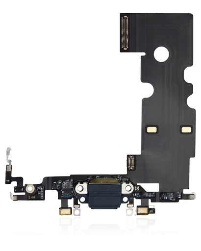 Connecteur de charge avec nappe pour iPhone SE 2022 - Premium - Noir