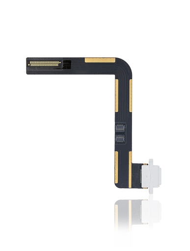 [107082005322] Connecteur de charge à souder pour iPad Air 1 / iPad 5 & 6 - Premium - Blanc