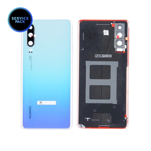 [02352NMP] Vitre arrière pour HUAWEI P30 - SERVICE PACK - Nacre