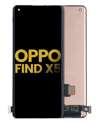 [107082128401] Bloc écran OLED sans châssis compatible Oppo Find X5 - Reconditionné