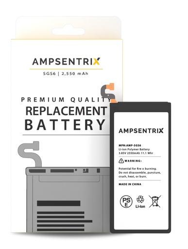 [107082010442] Batterie compatible SAMSUNG S6 - G920