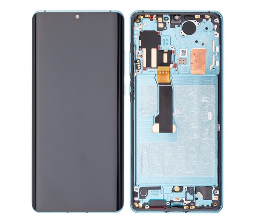 [107082065203] Bloc écran OLED avec châssis compatible Huawei P30 Pro - Reconditionné - Aurora