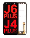 Bloc écran LCD sans châssis pour SAMSUNG J6 Plus 2018 -  J610 et J4 Plus 2018 - J415 - Aftermarket Plus - Noir