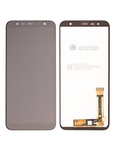 [107082019853] Bloc écran LCD sans châssis compatible pour SAMSUNG J6 Plus J610 2018 - J4 Plus J415 2018 - Aftermarket Plus - Noir