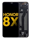 Bloc écran LCD avec châssis pour Honor 8X - Reconditionné - Noir