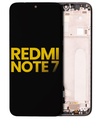 Bloc écran LCD avec châssis pour XIAOMI Redmi Note 7-7 Pro - Reconditionné - Noir