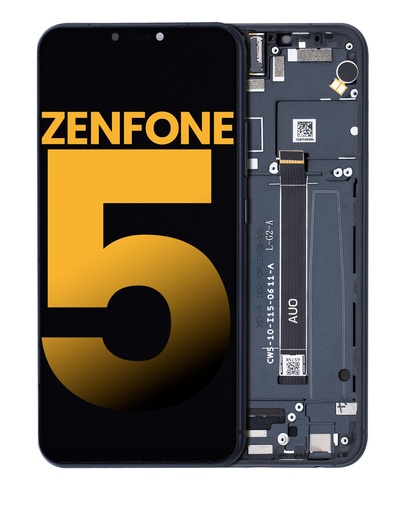 Bloc écran LCD avec châssis pour Asus Zenfone 5 - ZE620KL - Zenfone 5Z - ZS620KL - Reconditionné - Bleu