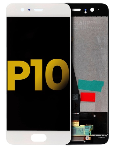 [107082061402] Bloc écran LCD sans châssis compatible Huawei P10 - Reconditionné - Blanc