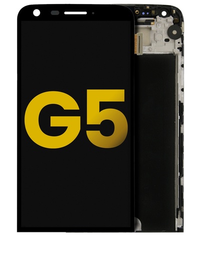[107082043501] Bloc écran LCD avec châssis compatible LG G5 - Reconditionné - Toutes couleurs