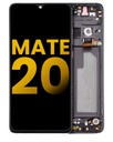 Bloc écran LCD avec châssis pour HUAWEI Mate 20 - Reconditionné - Noir