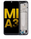 Bloc écran OLED avec châssis pour XIAOMI Mi A3 - Reconditionné - Noir