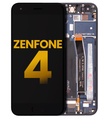 Bloc écran LCD avec châssis compatible Asus Zenfone 4 - ZE554KL - Reconditionné - Noir