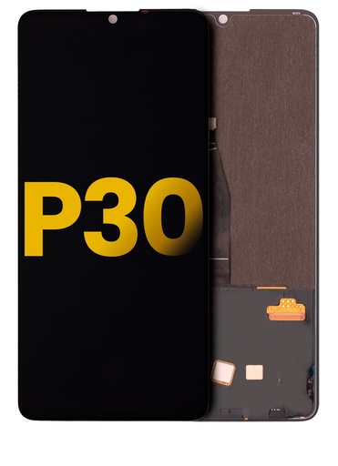 Bloc écran OLED sans châssis pour  HUAWEI P30 - Reconditionné - Noir