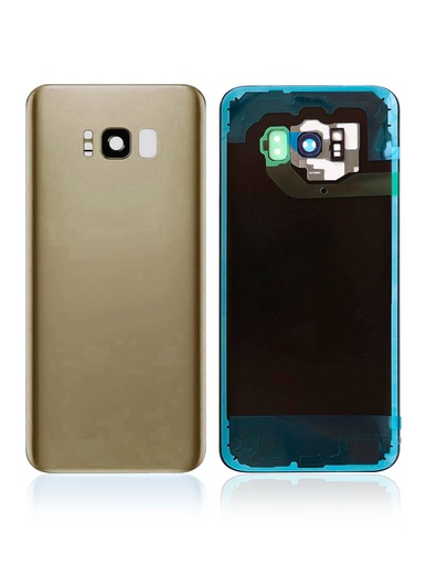 Vitre arrière pour SAMSUNG S8 Plus - Sans Logo - Or