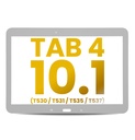 Vitre tactile compatible pour SAMSUNG Tab 4 10.1" - T530 / T531 / T535 / T537 - Blanc