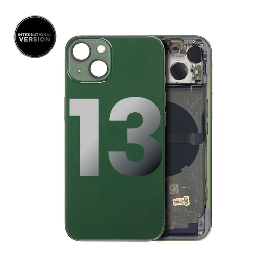 Châssis avec nappes pour iPhone 13 - Grade A - avec Logo - Version Internationale - Vert - original occasion