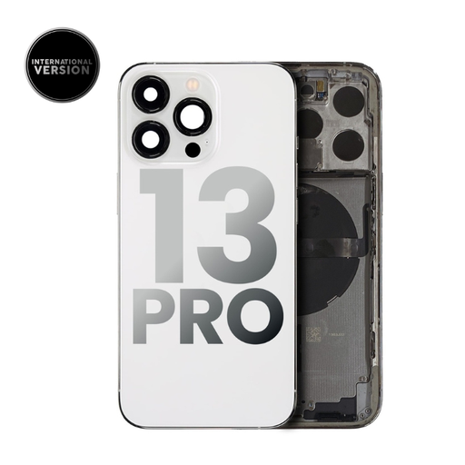 Châssis avec nappes pour iPhone 13 Pro - Grade A - avec logo - Version Internationale - Argent - original occasion