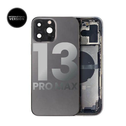 Châssis avec nappes pour iPhone 13 Pro Max - Grade A - avec Logo - Version Internationale - Graphite - original occasion
