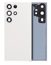 Vitre arrière pour SAMSUNG S23 Ultra 5G - Sans logo - Aftermarket Plus - Crème