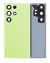 Vitre arrière pour SAMSUNG S23 Ultra 5G - Sans logo - Aftermarket Plus - Citron