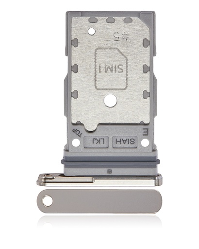 Tiroir Double SIM pour SAMSUNG S23 Ultra - Crème