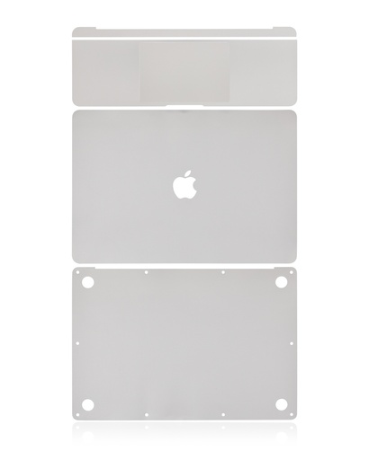 Film 4 en 1 pour MacBook Air 13" - A1932 - Fin 2018 Début 2019 - Argent