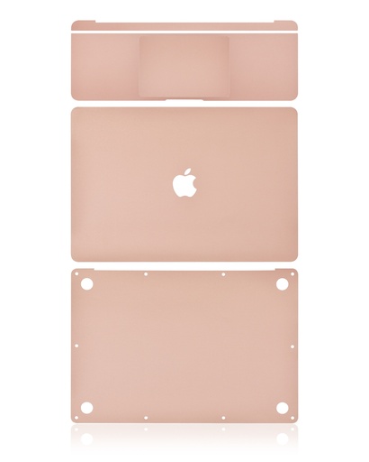 Film 4 en 1 pour MacBook Air 13" - A1932 - Fin 2018 Début 2019 - Or Rose
