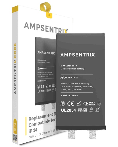 Batterie SANS BMS pour iPhone 14 - AmpSentrix Core
