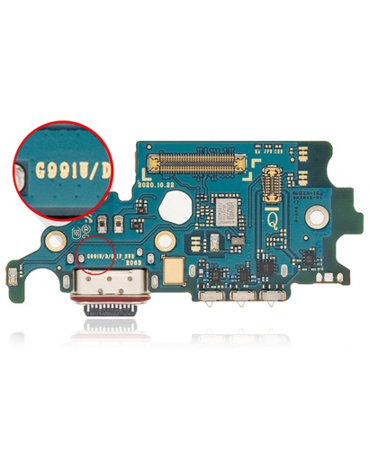 Connecteur de charge avec lecteur SIM pour SAMSUNG S21 5G - G991U - Version US