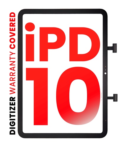 Vitre tactile pour iPad 10 - XO7 - Toutes couleurs