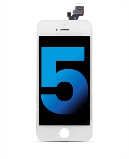 Bloc écran LCD pour iPhone 5 - Aftermarket - Blanc