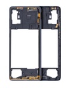 Châssis central compatible pour SAMSUNG A71 - A715 - Noir